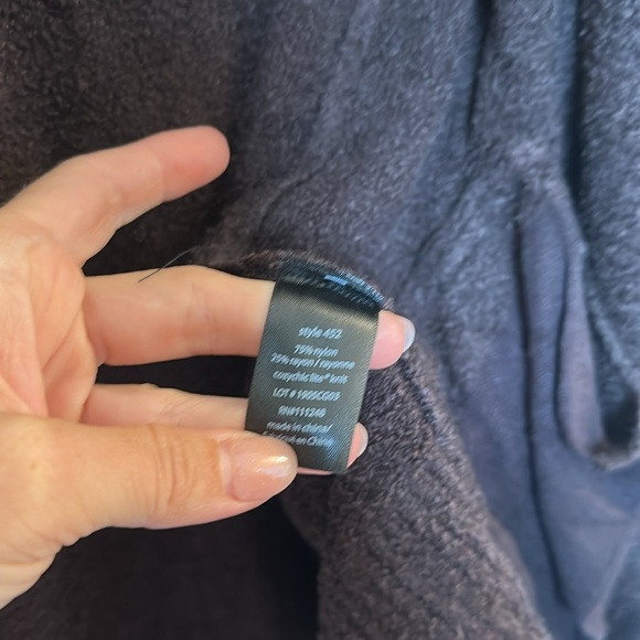 Barefoot Dreams CozyChic Lite Circle Cardigan size xs/s brown - Picture 5 of 6